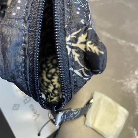 NWT Vera Bradley Owl Collapsible Tote in Night Sky Keychain - Picture 10 of 12